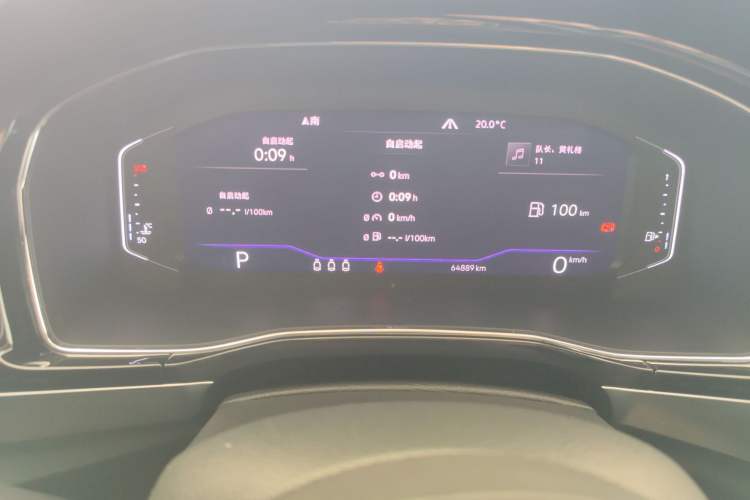 Used Volkswagen Teramont X 2019 530 V6 Four-Wheel Drive Prestige Flagship Edition Instrument Cluster