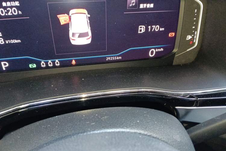 Used Volkswagen Teramont X 2019 530 V6 Four-Wheel Drive Prestige Flagship Edition Odometer Close Up