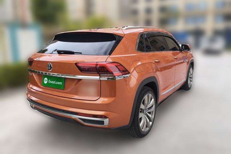 Used Volkswagen Teramont X 2019 530 V6 Four-Wheel Drive Prestige Flagship Edition Rear Right 45 Deg