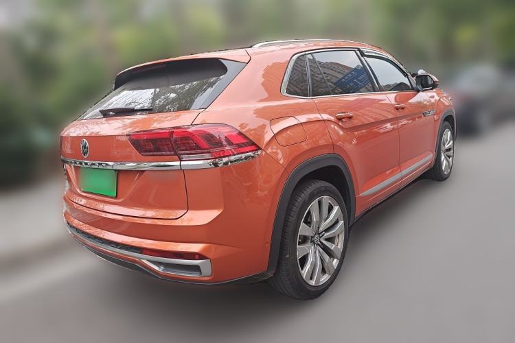 Used Volkswagen Teramont X 2019 530 V6 Four-Wheel Drive Prestige Flagship Edition Rear Right 45 Deg