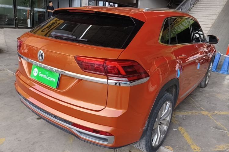 Used Volkswagen Teramont X 2019 530 V6 Four-Wheel Drive Prestige Flagship Edition Rear Right 45 Deg