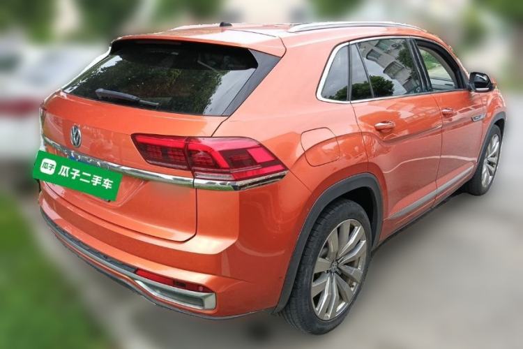 Used Volkswagen Teramont X 2019 530 V6 Four-Wheel Drive Prestige Flagship Edition Rear Right 45 Deg