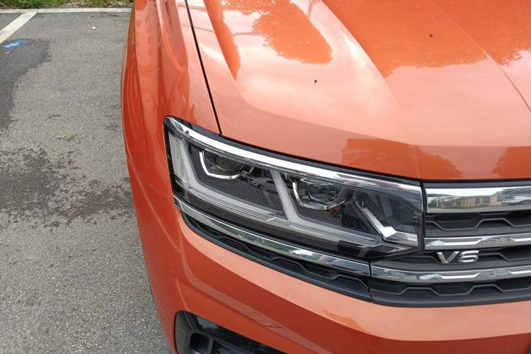 Used Volkswagen Teramont X 2019 530 V6 Four-Wheel Drive Prestige Flagship Edition Right Front Headlight