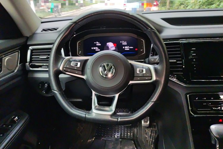 Used Volkswagen Teramont X 2019 530 V6 Four-Wheel Drive Prestige Luxury Edition Steering Wheel