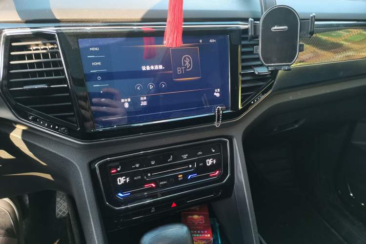 Used Volkswagen Teramont X 2020 330TSI Two-Wheel-Drive Prestige Luxury Edition Audio And AC Panel