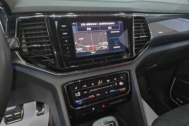 Used Volkswagen Teramont X 2020 Revised Version 380TSI Four-Wheel Drive Prestige Luxury Edition Audio And AC Panel