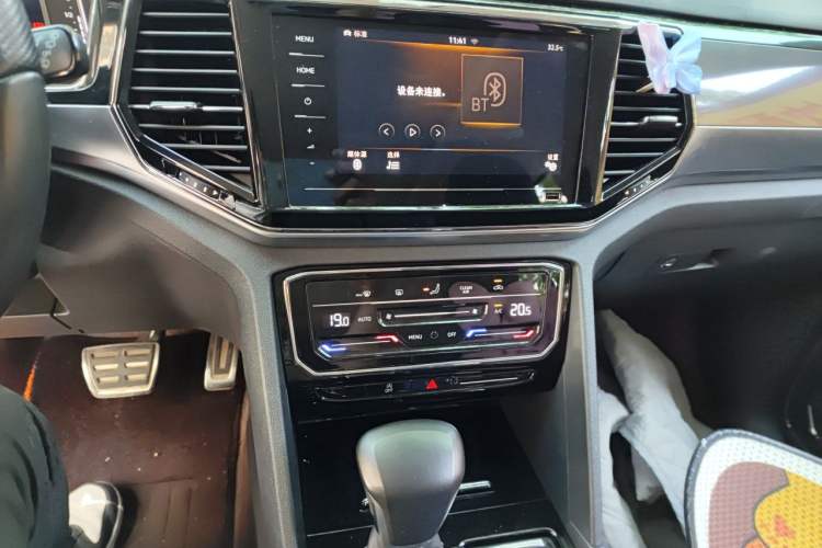 Used Volkswagen Teramont X 2020 Facelift 380TSI Four-Wheel Drive Luxury Edition Audio And AC Panel