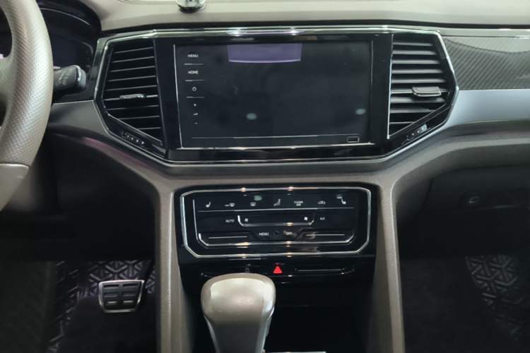 Used Volkswagen Teramont X 2020 Revised Version 380TSI Four-Wheel Drive Prestige Luxury Edition Audio And AC Panel