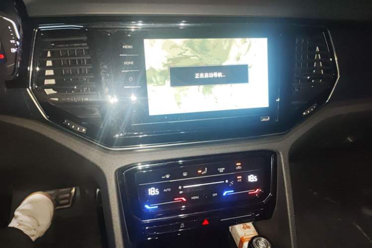 Used Volkswagen Teramont X 2020 380TSI Four-Wheel Drive Luxury Edition Audio And AC Panel