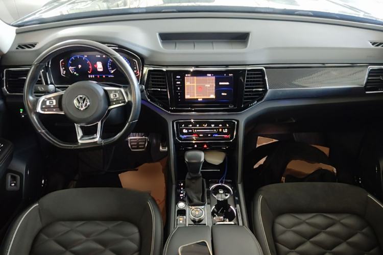 Used Volkswagen Teramont X 2020 Revised Version 380TSI Four-Wheel Drive Prestige Luxury Edition Center Console