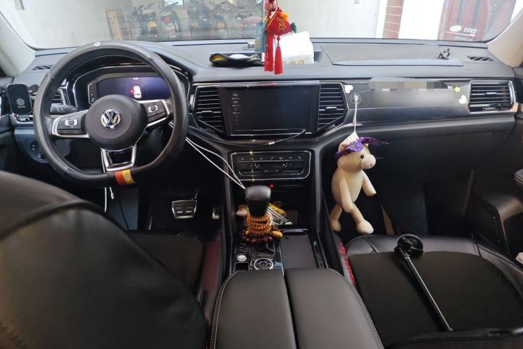 Used Volkswagen Teramont X 2020 Revised Version 380TSI Four-Wheel Drive Prestige Luxury Edition Center Console