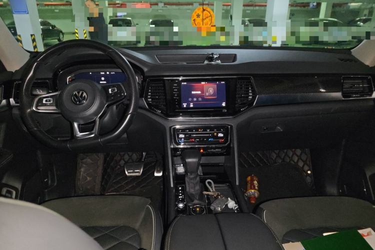 Used Volkswagen Teramont X 2020 Revised Version 380TSI Four-Wheel Drive Prestige Luxury Edition Center Console