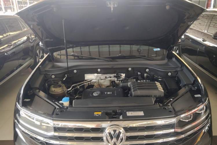 Used Volkswagen Teramont X 2020 Revised Version 380TSI Four-Wheel Drive Prestige Luxury Edition Engine Bay