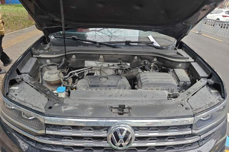 Used Volkswagen Teramont X 2020 Revised Version 330TSI Two-Wheel Drive Prestige Luxury Edition Engine Bay