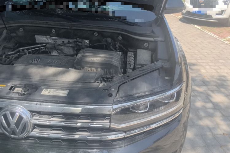 Used Volkswagen Teramont X 2020 Revised Version 380TSI Four-Wheel Drive Prestige Luxury Edition Engine Bay Left