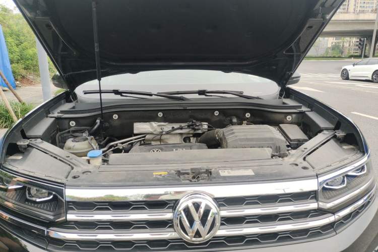 Used Volkswagen Teramont X 2020 Revised Version 380TSI Four-Wheel Drive Prestige Luxury Edition Engine Bay