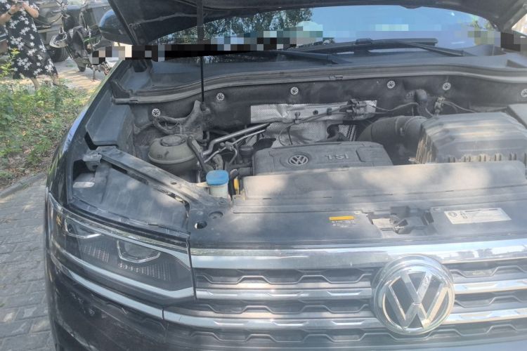 Used Volkswagen Teramont X 2020 Revised Version 380TSI Four-Wheel Drive Prestige Luxury Edition Engine Bay Right
