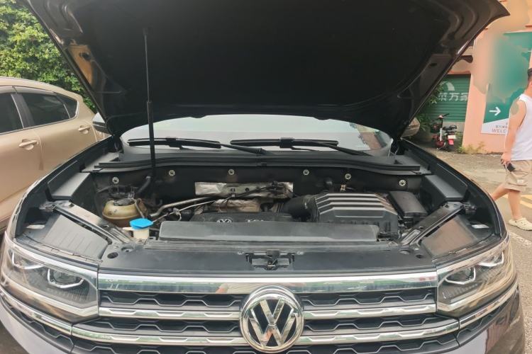 Used Volkswagen Teramont X 2020 Revised Version 380TSI Four-Wheel Drive Prestige Luxury Edition Engine Bay
