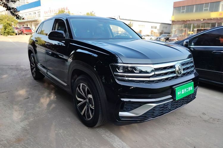 Used Volkswagen Teramont X 2020 330TSI Two-Wheel-Drive Luxury Edition Front Right 45 Deg