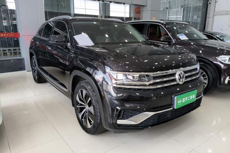 Used Volkswagen Teramont X 2020 Revised Version 380TSI Four-Wheel Drive Prestige Luxury Edition Front Right 45 Deg