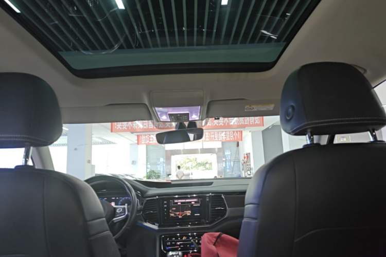 Used Volkswagen Teramont X 2020 Revised Version 380TSI Four-Wheel Drive Prestige Luxury Edition Headliner
