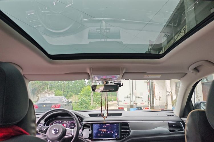 Used Volkswagen Teramont X 2020 Revised Version 380TSI Four-Wheel Drive Prestige Luxury Edition Headliner