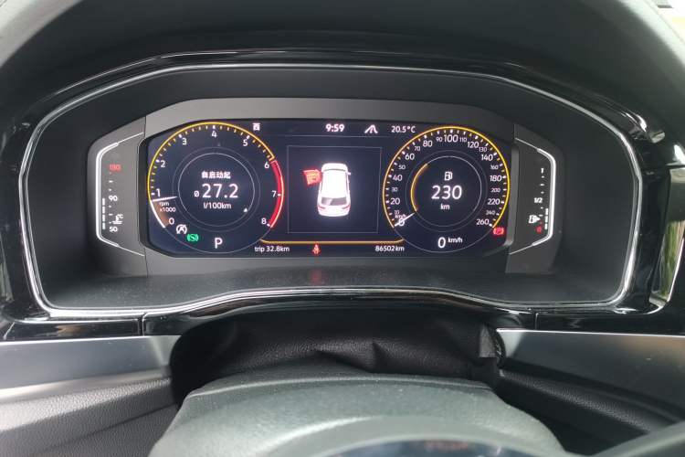 Used Volkswagen Teramont X 2020 Facelift 380TSI Four-Wheel Drive Luxury Edition Instrument Cluster