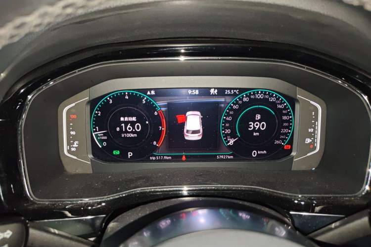 Used Volkswagen Teramont X 2020 Revised Version 380TSI Four-Wheel Drive Prestige Luxury Edition Instrument Cluster