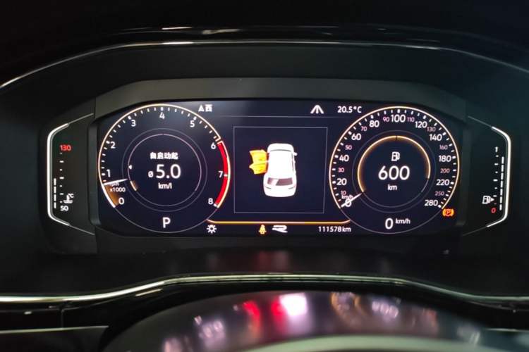 Used Volkswagen Teramont X 2020 380TSI Four-Wheel Drive Luxury Edition Instrument Cluster