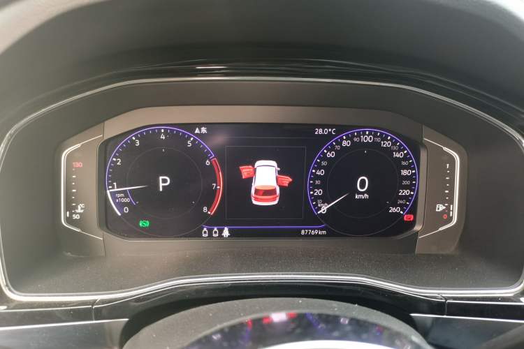 Used Volkswagen Teramont X 2020 330TSI Two-Wheel-Drive Prestige Luxury Edition Instrument Cluster