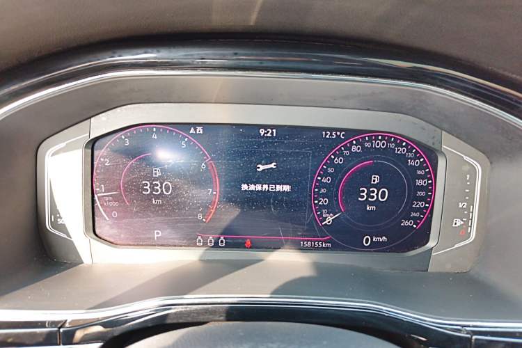 Used Volkswagen Teramont X 2020 Revised Version 330TSI Two-Wheel Drive Prestige Luxury Edition Instrument Cluster