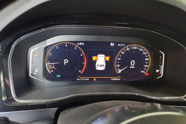 Used Volkswagen Teramont X 2020 380TSI Four-Wheel Drive Luxury Edition Instrument Cluster