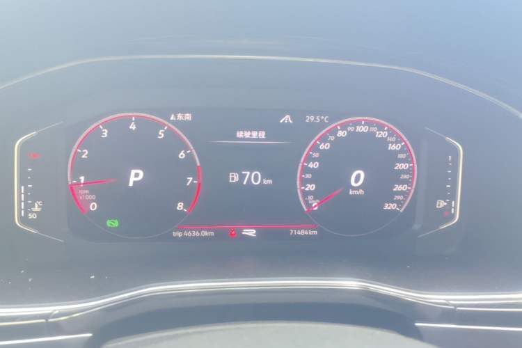 Used Volkswagen Teramont X 2020 380TSI Four-Wheel Drive Luxury Edition Instrument Cluster