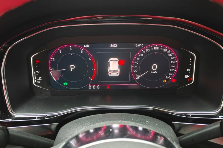 Used Volkswagen Teramont X 2020 Revised Version 330TSI Two-Wheel Drive Prestige Luxury Edition Instrument Cluster