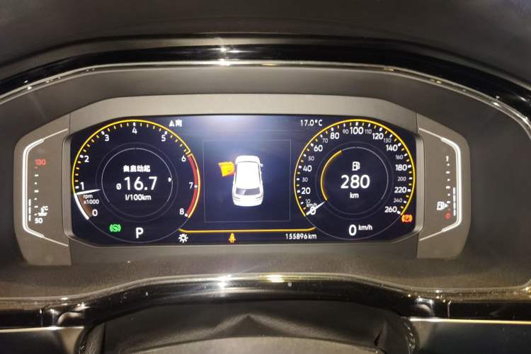 Used Volkswagen Teramont X 2020 330TSI Two-Wheel-Drive Luxury Edition Instrument Cluster
