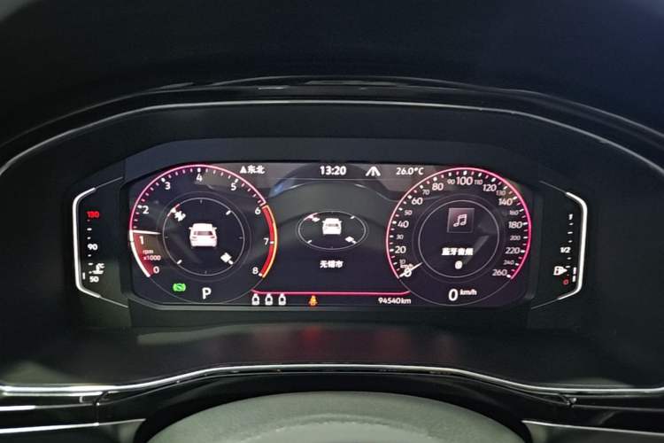 Used Volkswagen Teramont X 2020 Revised Version 380TSI Four-Wheel Drive Prestige Luxury Edition Instrument Cluster