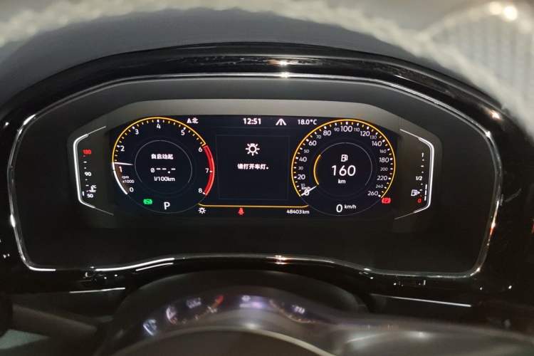 Used Volkswagen Teramont X 2020 Facelift 380TSI Four-Wheel Drive Luxury Edition Instrument Cluster