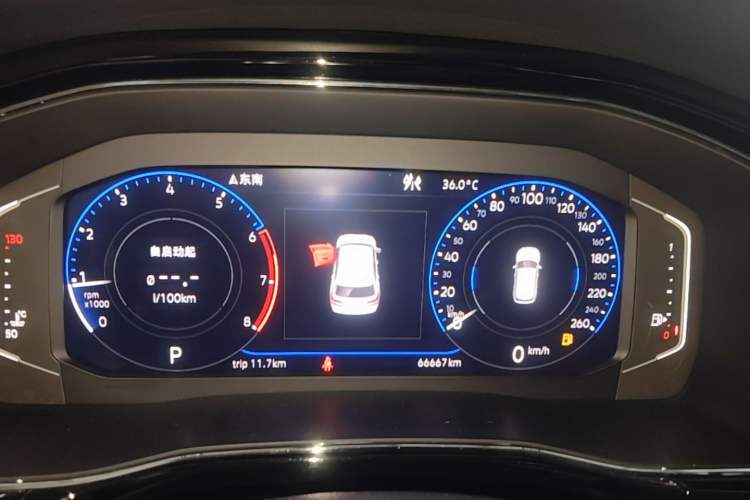Used Volkswagen Teramont X 2020 380TSI Four-Wheel Drive Prestige Luxury Edition Instrument Cluster