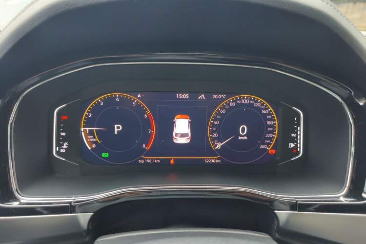 Used Volkswagen Teramont X 2020 Facelift 380TSI Four-Wheel Drive Luxury Edition Instrument Cluster