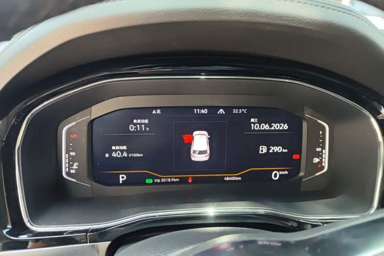 Used Volkswagen Teramont X 2020 Facelift 380TSI Four-Wheel Drive Luxury Edition Instrument Cluster