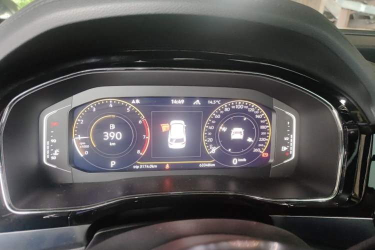 Used Volkswagen Teramont X 2020 Facelift 380TSI Four-Wheel Drive Luxury Edition Instrument Cluster