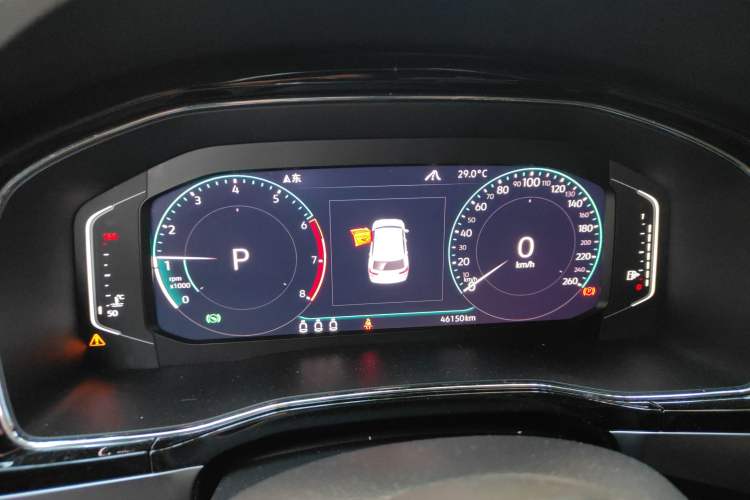 Used Volkswagen Teramont X 2020 380TSI Four-Wheel Drive Luxury Edition Instrument Cluster