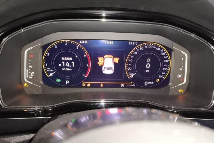 Used Volkswagen Teramont X 2020 Facelifted 330TSI Two-Wheel-Drive Luxury Edition Instrument Cluster