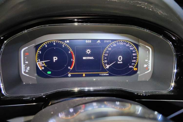 Used Volkswagen Teramont X 2020 Facelift 380TSI Four-Wheel Drive Luxury Edition Instrument Cluster