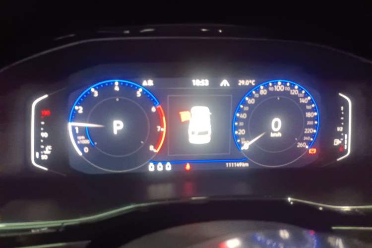 Used Volkswagen Teramont X 2020 Revised Version 380TSI Four-Wheel Drive Prestige Luxury Edition Instrument Cluster