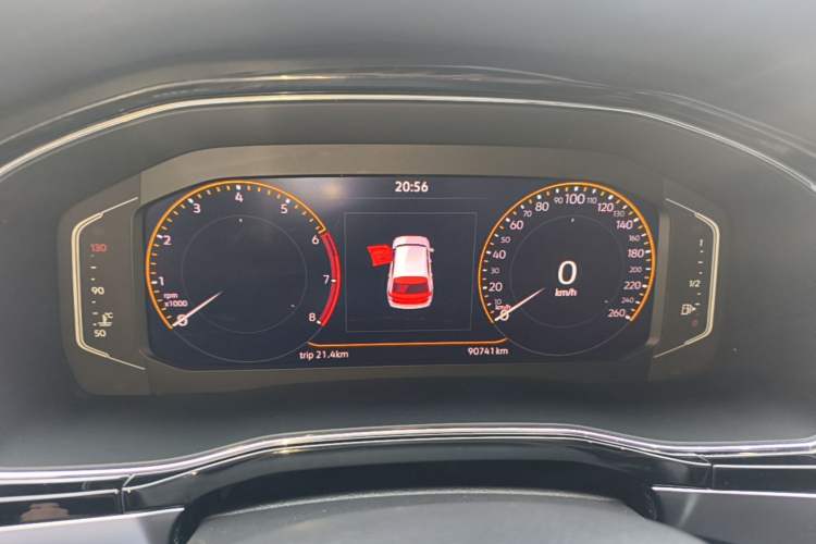 Used Volkswagen Teramont X 2020 Facelifted 330TSI Two-Wheel-Drive Luxury Edition Instrument Cluster