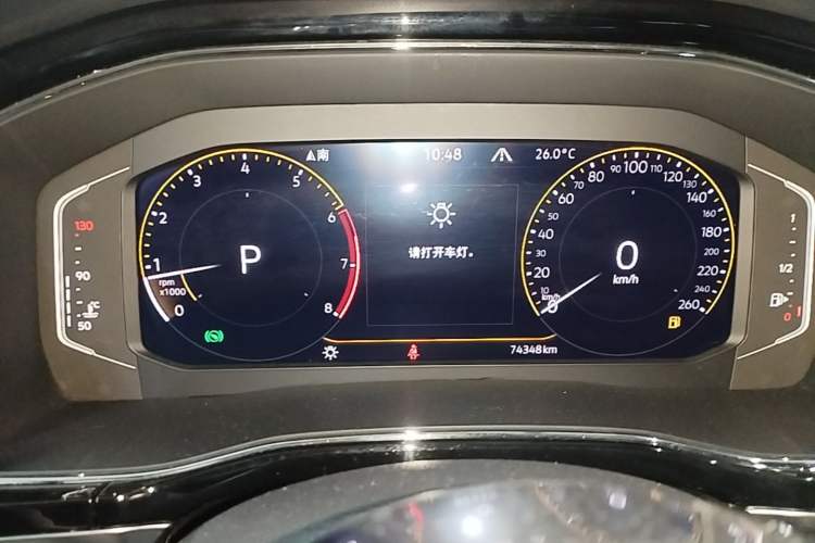 Used Volkswagen Teramont X 2020 380TSI Four-Wheel Drive Luxury Edition Instrument Cluster