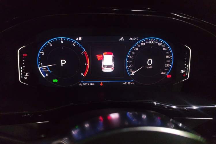Used Volkswagen Teramont X 2020 380TSI Four-Wheel Drive Prestige Luxury Edition Instrument Cluster