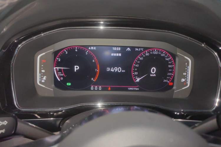 Used Volkswagen Teramont X 2020 Revised Version 380TSI Four-Wheel Drive Prestige Luxury Edition Instrument Cluster