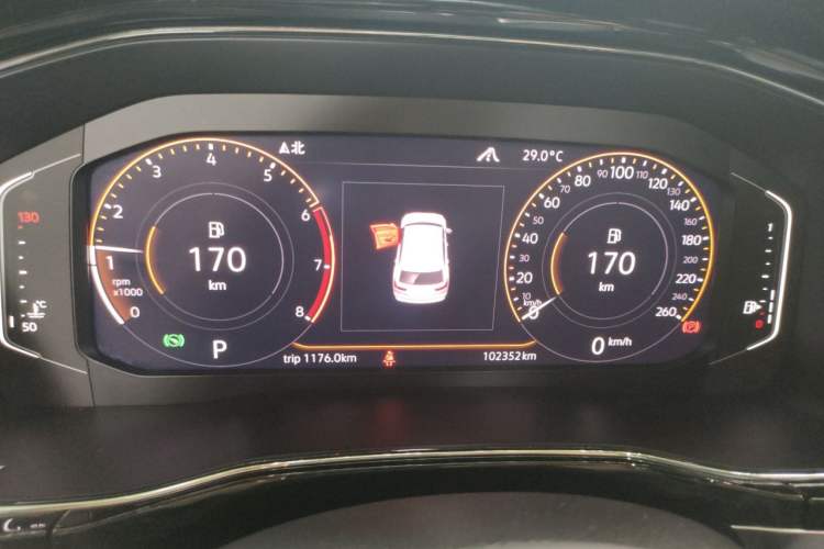 Used Volkswagen Teramont X 2020 380TSI Four-Wheel Drive Luxury Edition Instrument Cluster